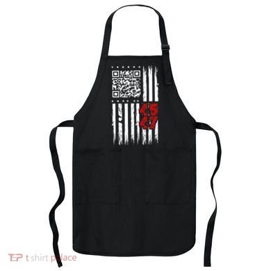 Funny Qr Scan Code Jokes Humor Hidden Message Sarcastic Apron