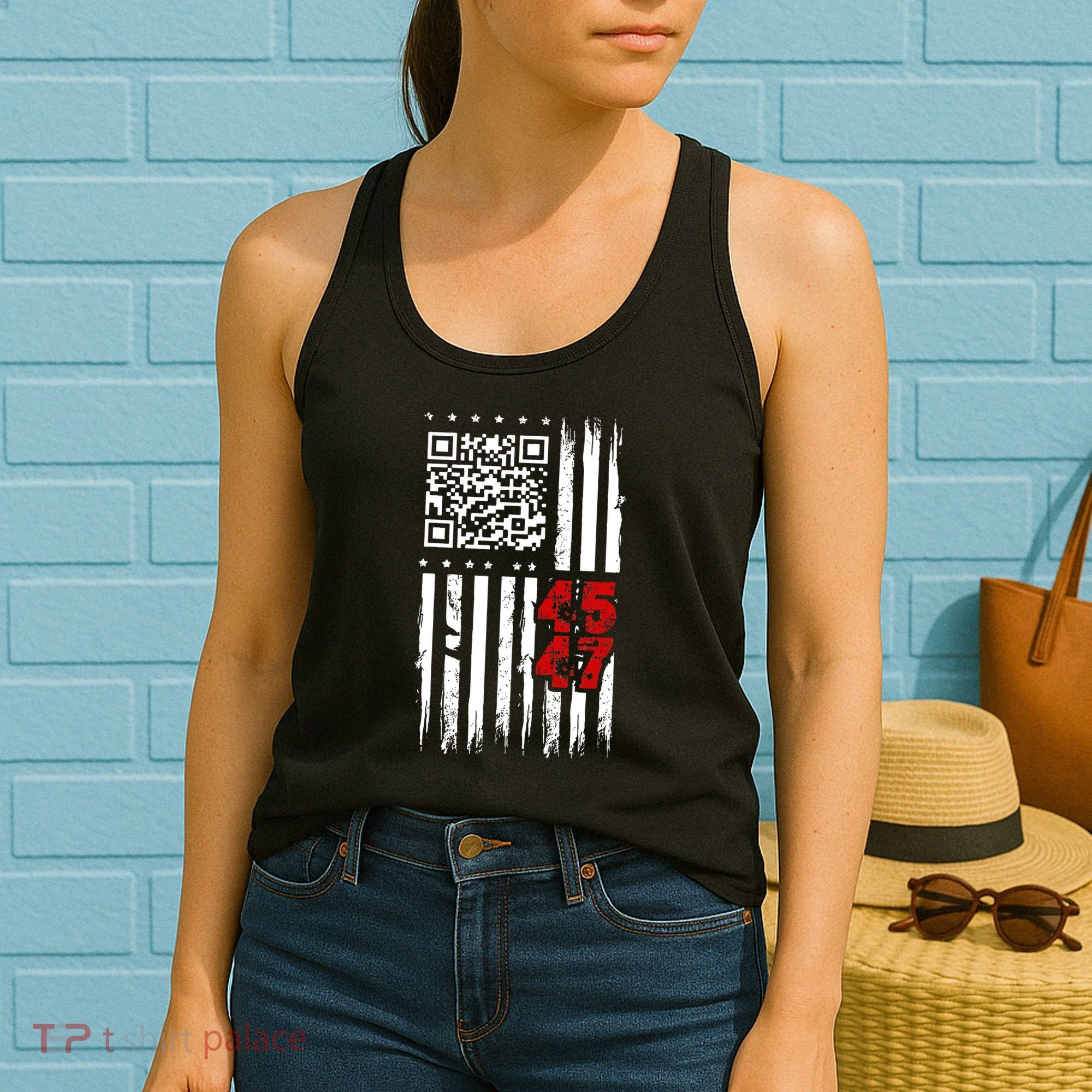 Funny Qr Scan Code Jokes Humor Hidden Message Sarcastic Women's Tank Top