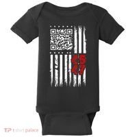 Funny Qr Scan Code Jokes Humor Hidden Message Sarcastic Baby Bodysuit thumb 0