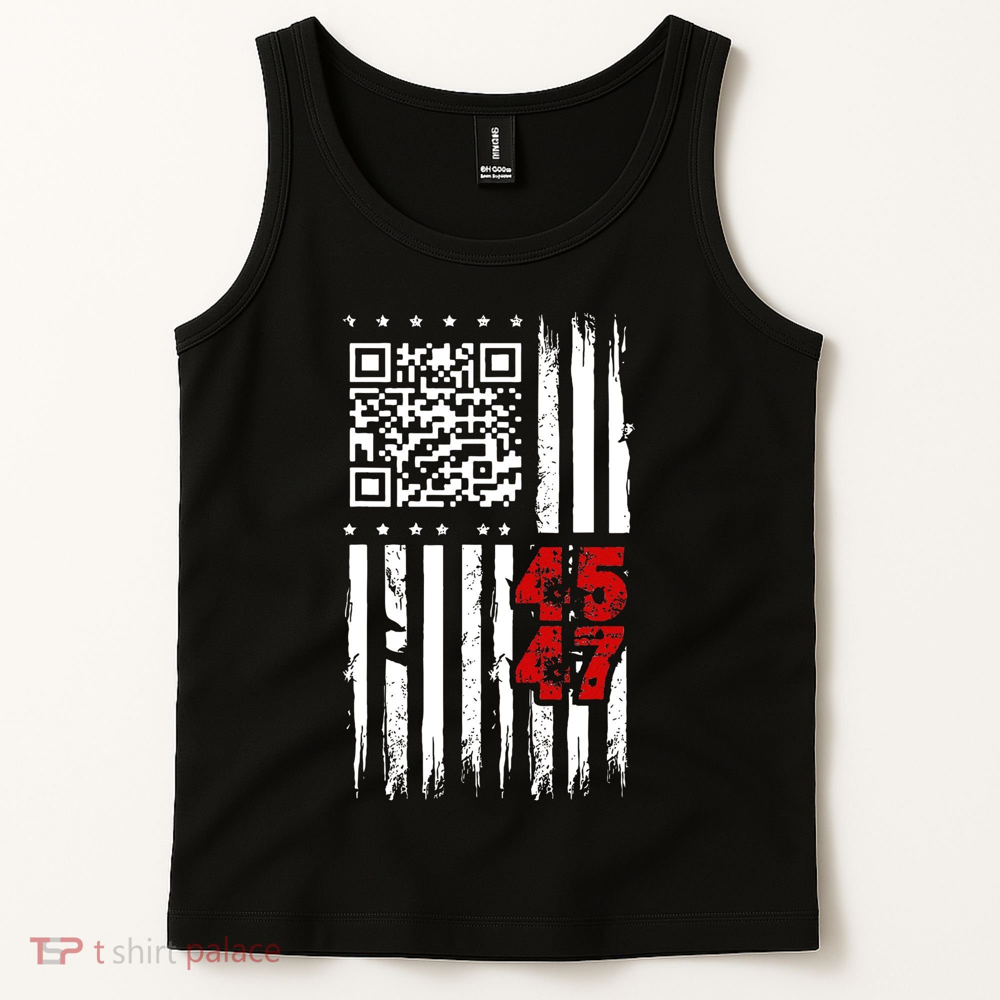 Funny Qr Scan Code Jokes Humor Hidden Message Sarcastic Tank Top