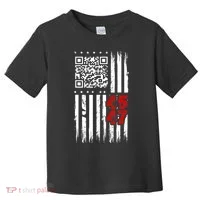 Funny Qr Scan Code Jokes Humor Hidden Message Sarcastic Toddler T-Shirt thumb 0