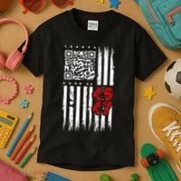 Funny Qr Scan Code Jokes Humor Hidden Message Sarcastic Kids T-Shirt thumb 3