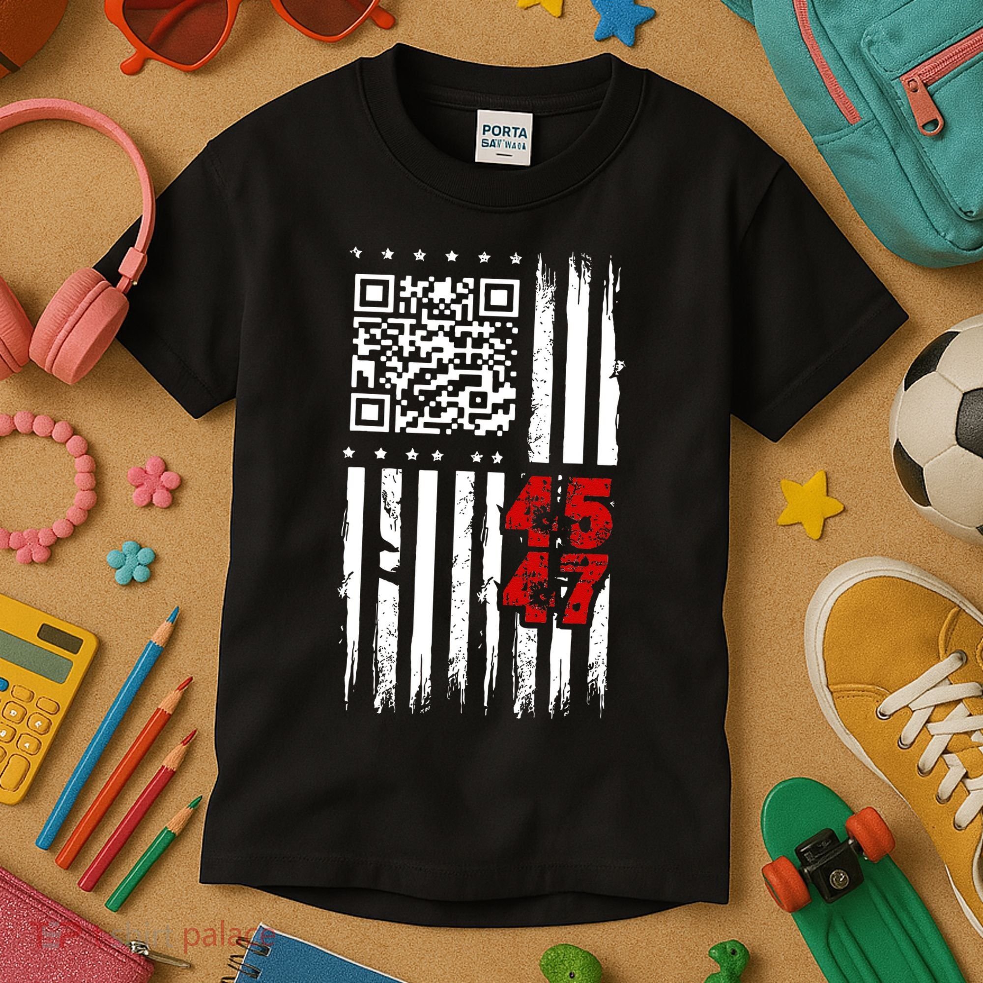 Funny Qr Scan Code Jokes Humor Hidden Message Sarcastic Kids T-Shirt