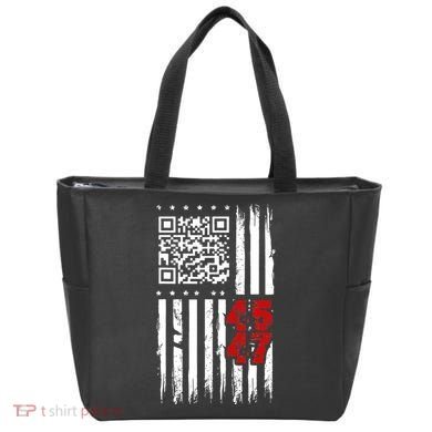 Funny Qr Scan Code Jokes Humor Hidden Message Sarcastic Tote Bag