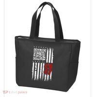 Funny Qr Scan Code Jokes Humor Hidden Message Sarcastic Tote Bag thumb 3