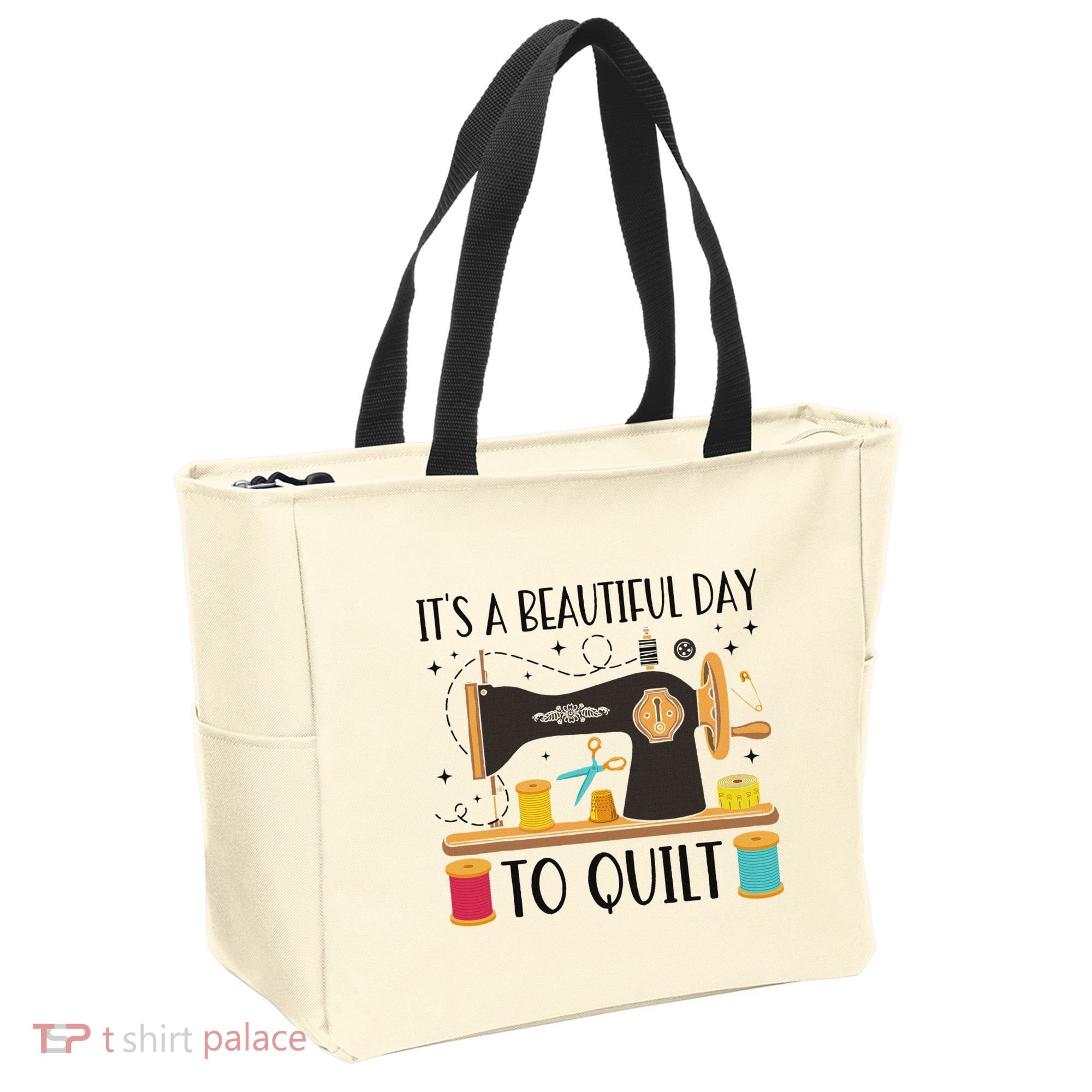Funny Quilting Sewing For Fabric Quilt Quilter Tote Bag