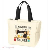 Funny Quilting Sewing For Fabric Quilt Quilter Tote Bag thumb 3