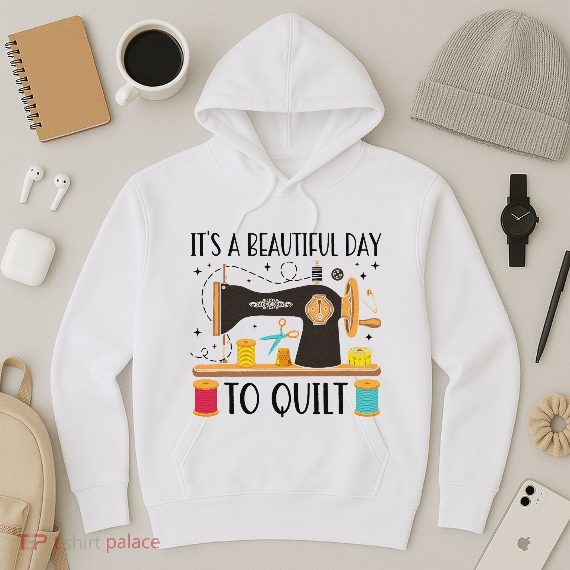Funny Quilting Sewing For Fabric Quilt Quilter Hoodie