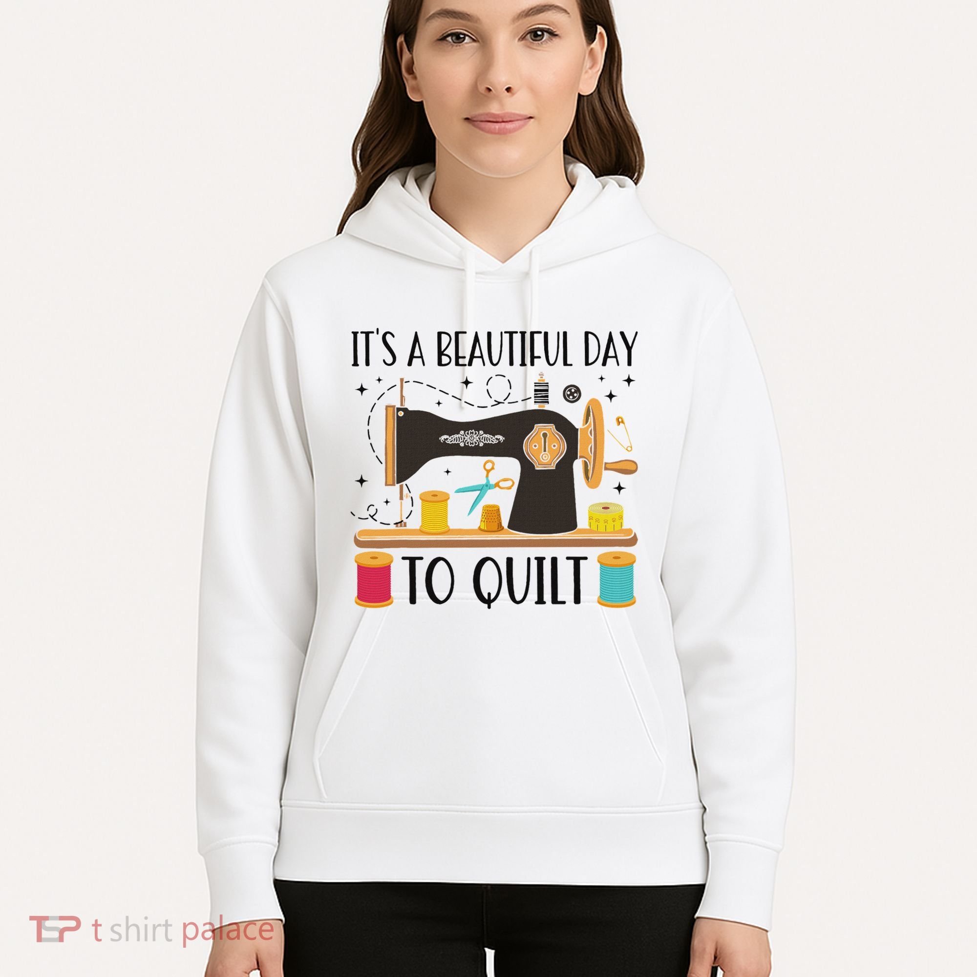 Funny Quilting Sewing For Fabric Quilt Quilter Hoodie