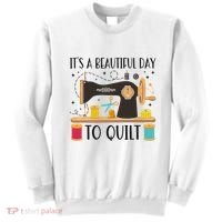 Funny Quilting Sewing For Fabric Quilt Quilter Sweatshirt thumb 0