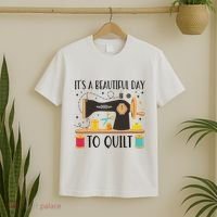 Funny Quilting Sewing For Fabric Quilt Quilter T-Shirt thumb 2