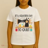 Funny Quilting Sewing For Fabric Quilt Quilter T-Shirt thumb 4