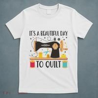 Funny Quilting Sewing For Fabric Quilt Quilter T-Shirt thumb 5