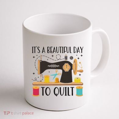 Funny Quilting Sewing For Fabric Quilt Quilter Coffee Mug back