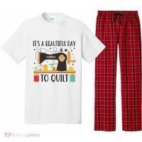 Funny Quilting Sewing For Fabric Quilt Quilter Pajama Set thumb 0