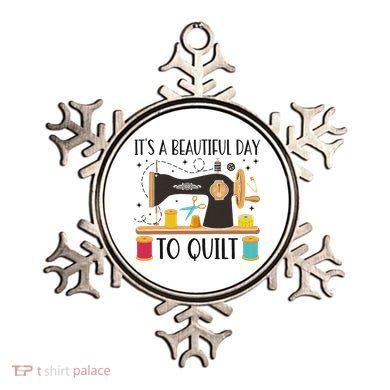 Funny Quilting Sewing For Fabric Quilt Quilter Ornament