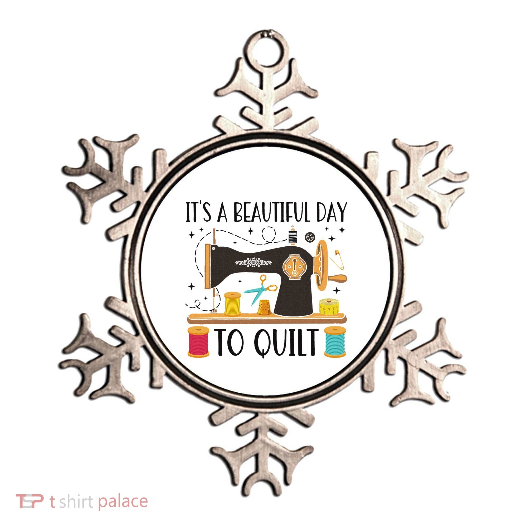 Funny Quilting Sewing For Fabric Quilt Quilter Ornament