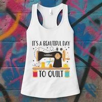 Funny Quilting Sewing For Fabric Quilt Quilter Women's Tank Top thumb 3