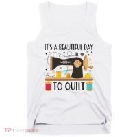 Funny Quilting Sewing For Fabric Quilt Quilter Tank Top thumb 0