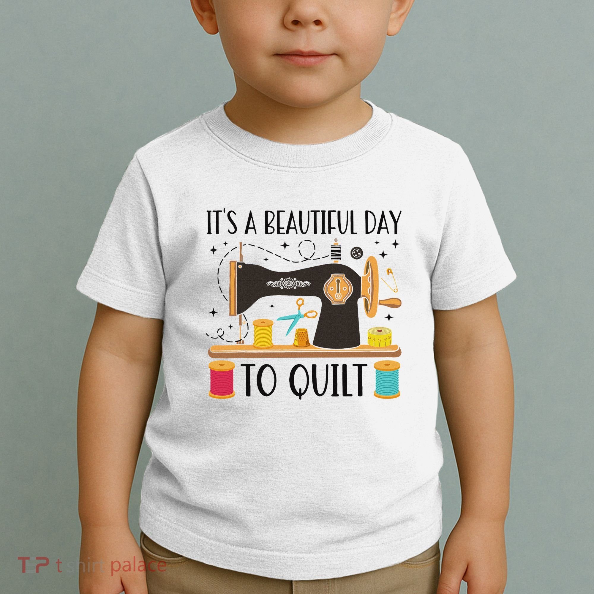 Funny Quilting Sewing For Fabric Quilt Quilter Toddler T-Shirt