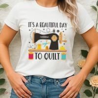 Funny Quilting Sewing For Fabric Quilt Quilter Women's T-Shirt thumb 2