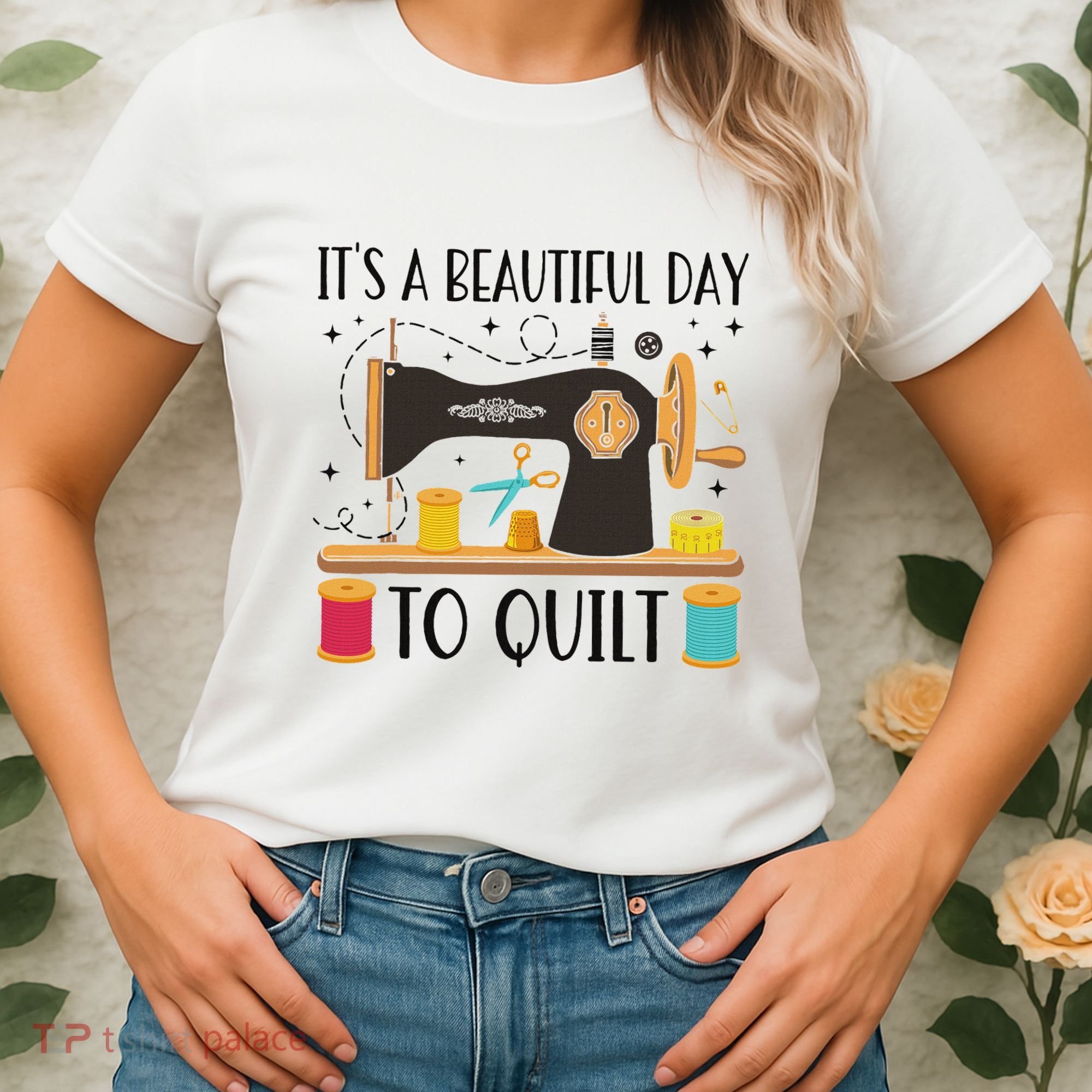 Funny Quilting Sewing For Fabric Quilt Quilter Women's T-Shirt