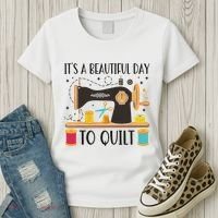 Funny Quilting Sewing For Fabric Quilt Quilter Women's T-Shirt thumb 3