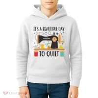 Funny Quilting Sewing For Fabric Quilt Quilter Kids Hoodie thumb 4