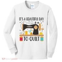 Funny Quilting Sewing For Fabric Quilt Quilter Kids Long Sleeve Shirt thumb 0