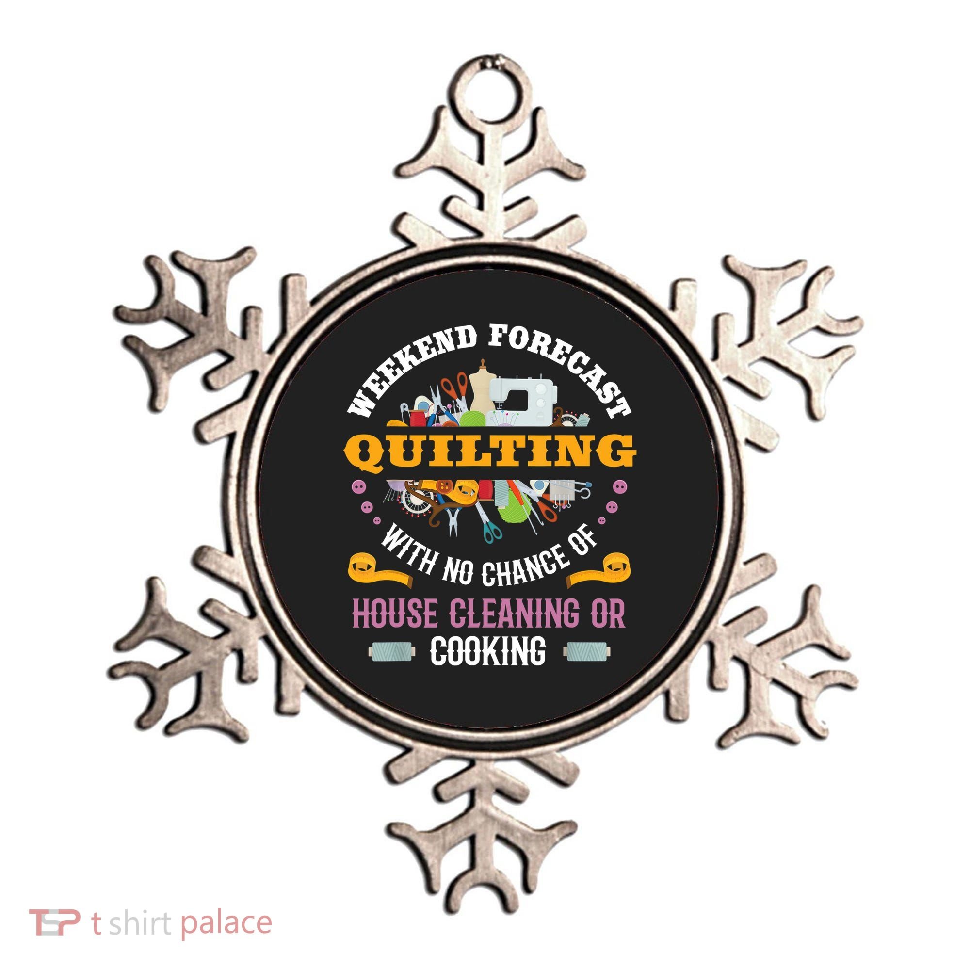 Funny Quilting Sewing Quilt Gift For Quilter Gift Ornament