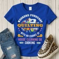 Funny Quilting Sewing Quilt Gift For Quilter Gift Women's T-Shirt thumb 3