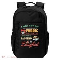 Funny Quilting Sewing Sayings Gift For Sewer & Quilter Gift Backpack thumb 0