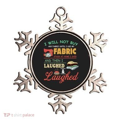 Funny Quilting Sewing Sayings Gift For Sewer & Quilter Gift Ornament