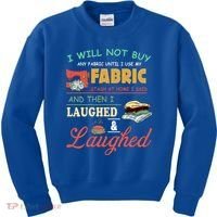 Funny Quilting Sewing Sayings Gift For Sewer & Quilter Gift Kids Sweatshirt thumb 0