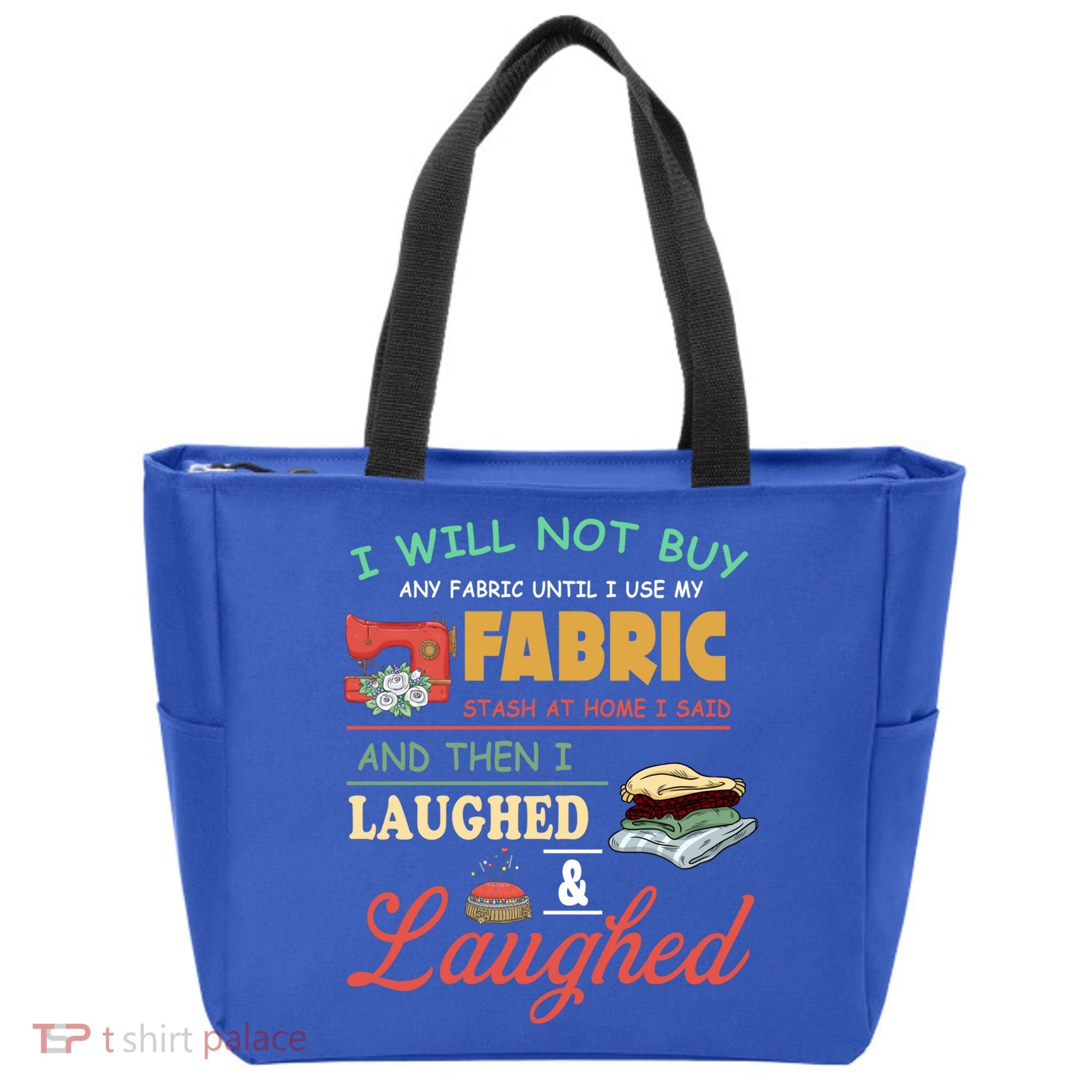 Funny Quilting Sewing Sayings Gift For Sewer & Quilter Gift Tote Bag