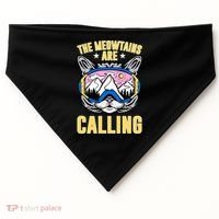 Funny Quote Ski Cat Lovers Skiing  USA-Made Doggie Bandana thumb 0