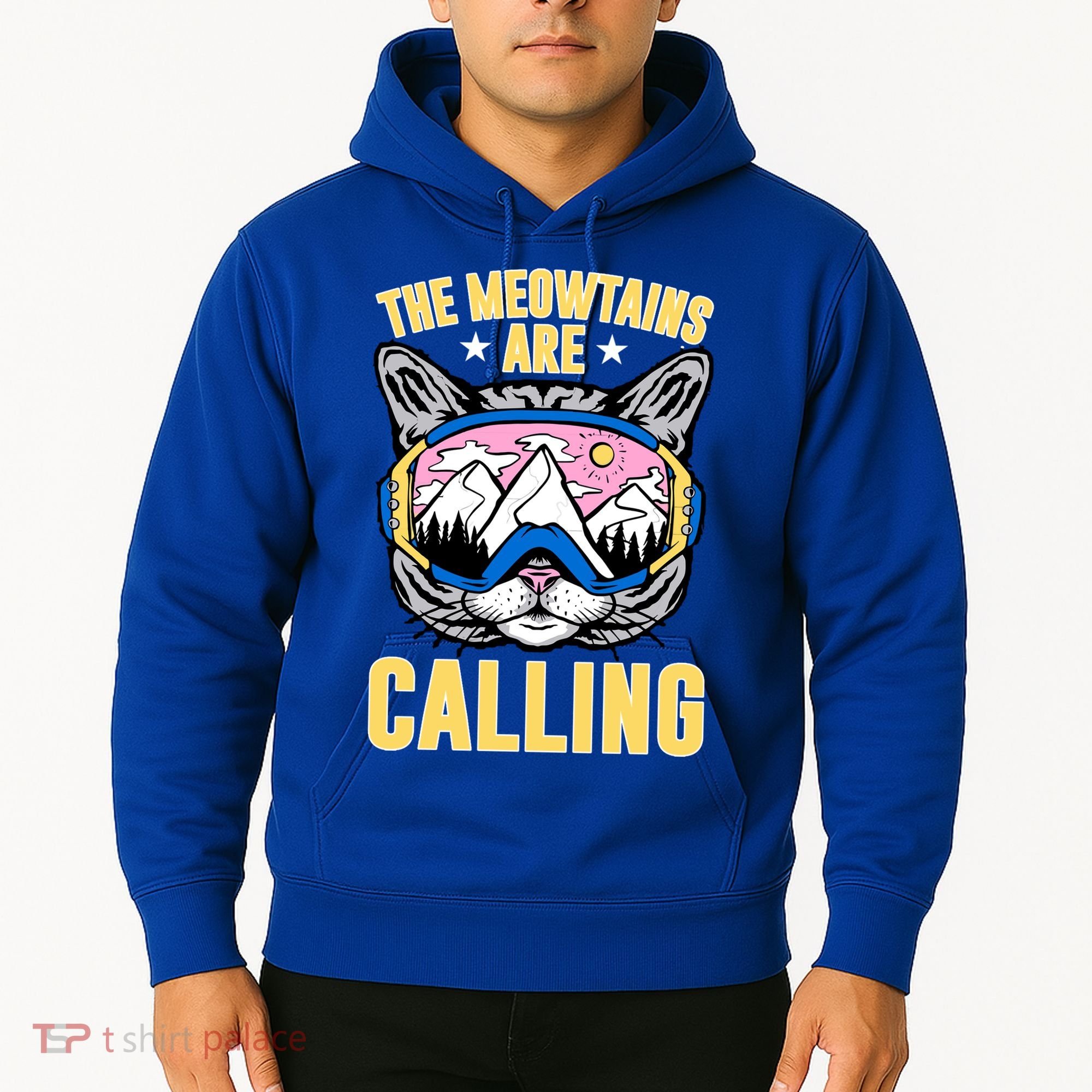 Funny Quote Ski Cat Lovers Skiing  Hoodie