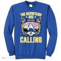 Funny Quote Ski Cat Lovers Skiing  Sweatshirt thumb 0