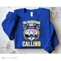 Funny Quote Ski Cat Lovers Skiing  Sweatshirt thumb 2