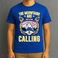 Funny Quote Ski Cat Lovers Skiing  T-Shirt thumb 3