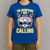 Funny Quote Ski Cat Lovers Skiing  T-Shirt thumb 4