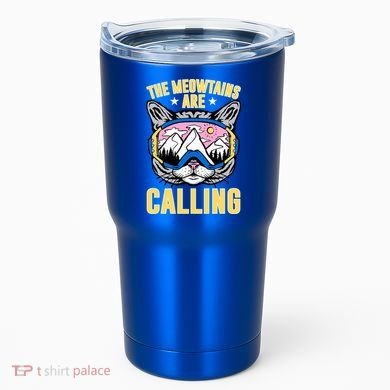 Funny Quote Ski Cat Lovers Skiing  Tumbler