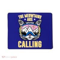 Funny Quote Ski Cat Lovers Skiing  Mousepad thumb 0