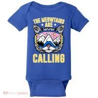 Funny Quote Ski Cat Lovers Skiing  Baby Bodysuit thumb 0
