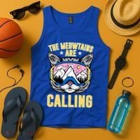 Funny Quote Ski Cat Lovers Skiing  Tank Top thumb 4