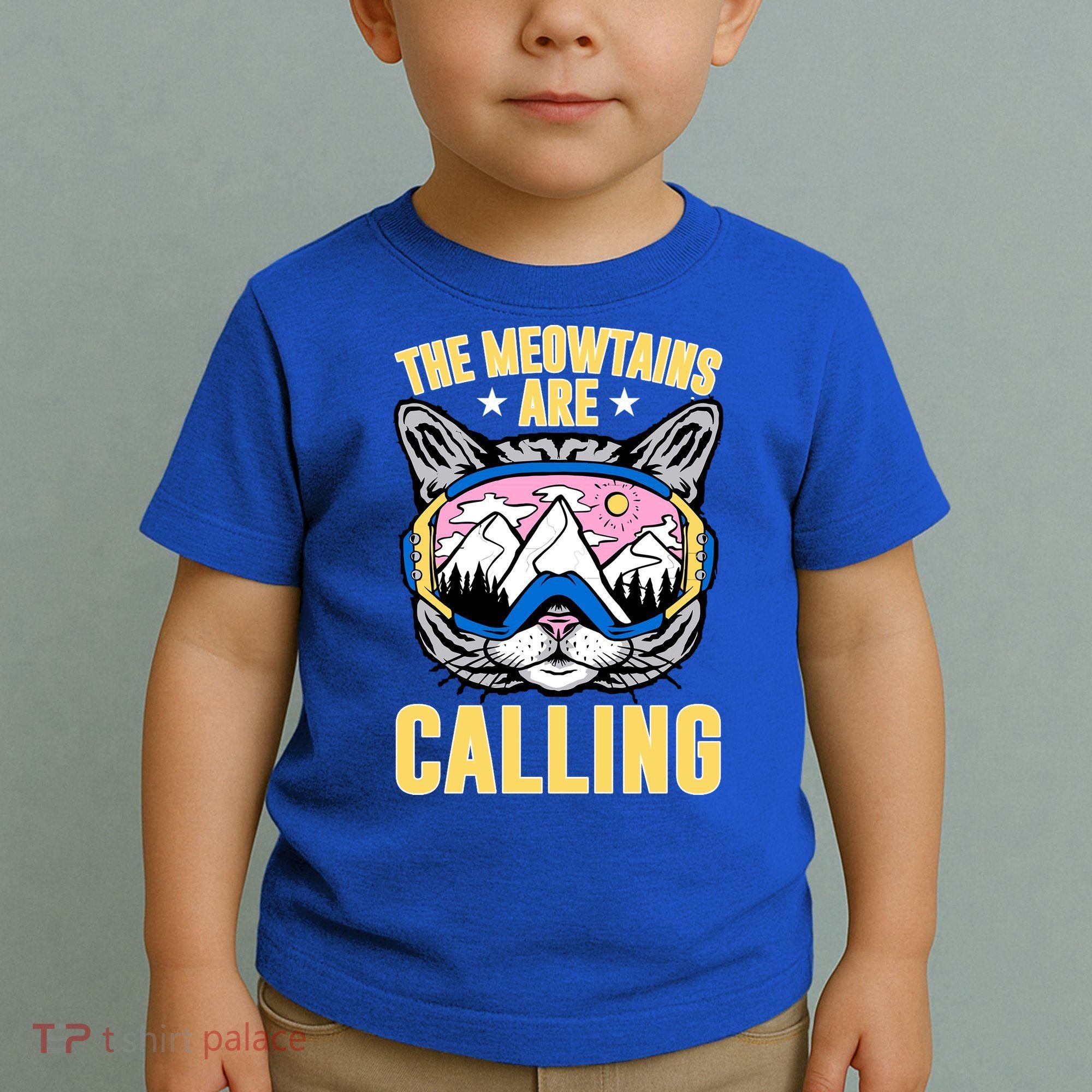 Funny Quote Ski Cat Lovers Skiing  Toddler T-Shirt