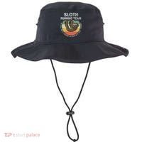 Funny Quotes Sloth Running Team Gift Gift Bucket Hat thumb 0