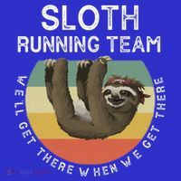 Funny Quotes Sloth Running Team Gift Gift Hoodie thumb 7