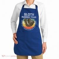Funny Quotes Sloth Running Team Gift Gift Apron thumb 2