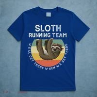 Funny Quotes Sloth Running Team Gift Gift T-Shirt thumb 5